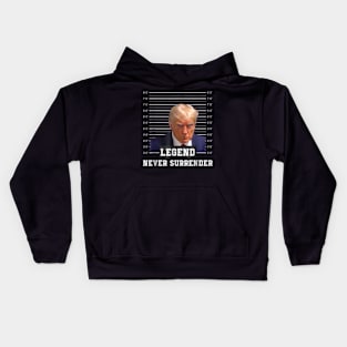 Legend Never Surrender Kids Hoodie